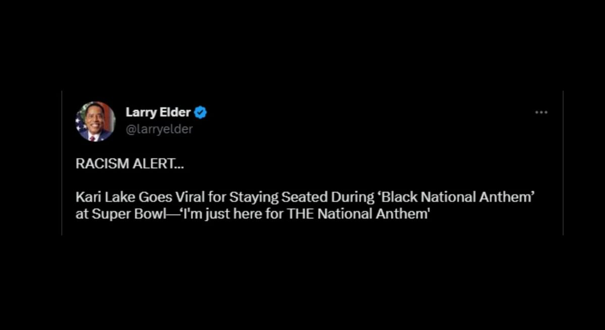 “Racism alert” Kari Lake black national anthem controversy explained