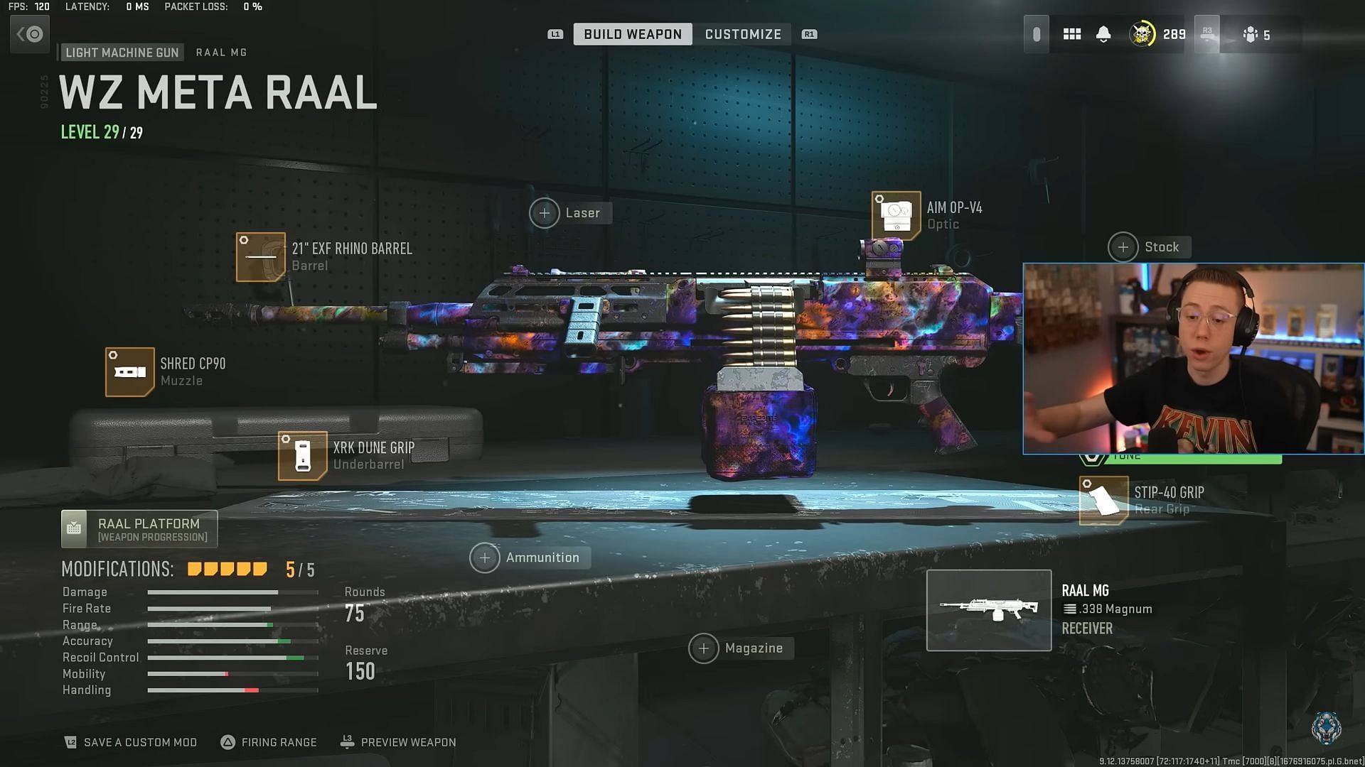 Best loadout for RAAL MG in Warzone 2 Season 2 (Image via Activision and YouTube/WhosImmortal)