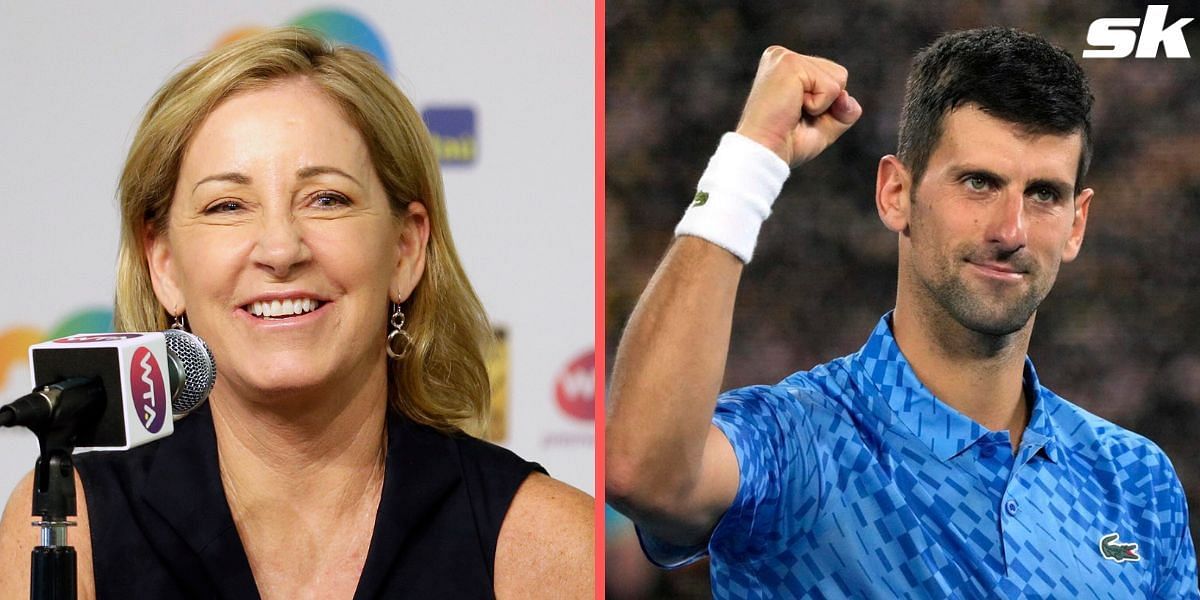 Chris Evert heaps praise on Novak Djokovic