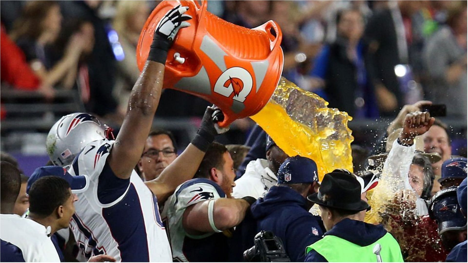 What color was the Gatorade in the Super Bowl this year? Andy Reid photo  goes viral