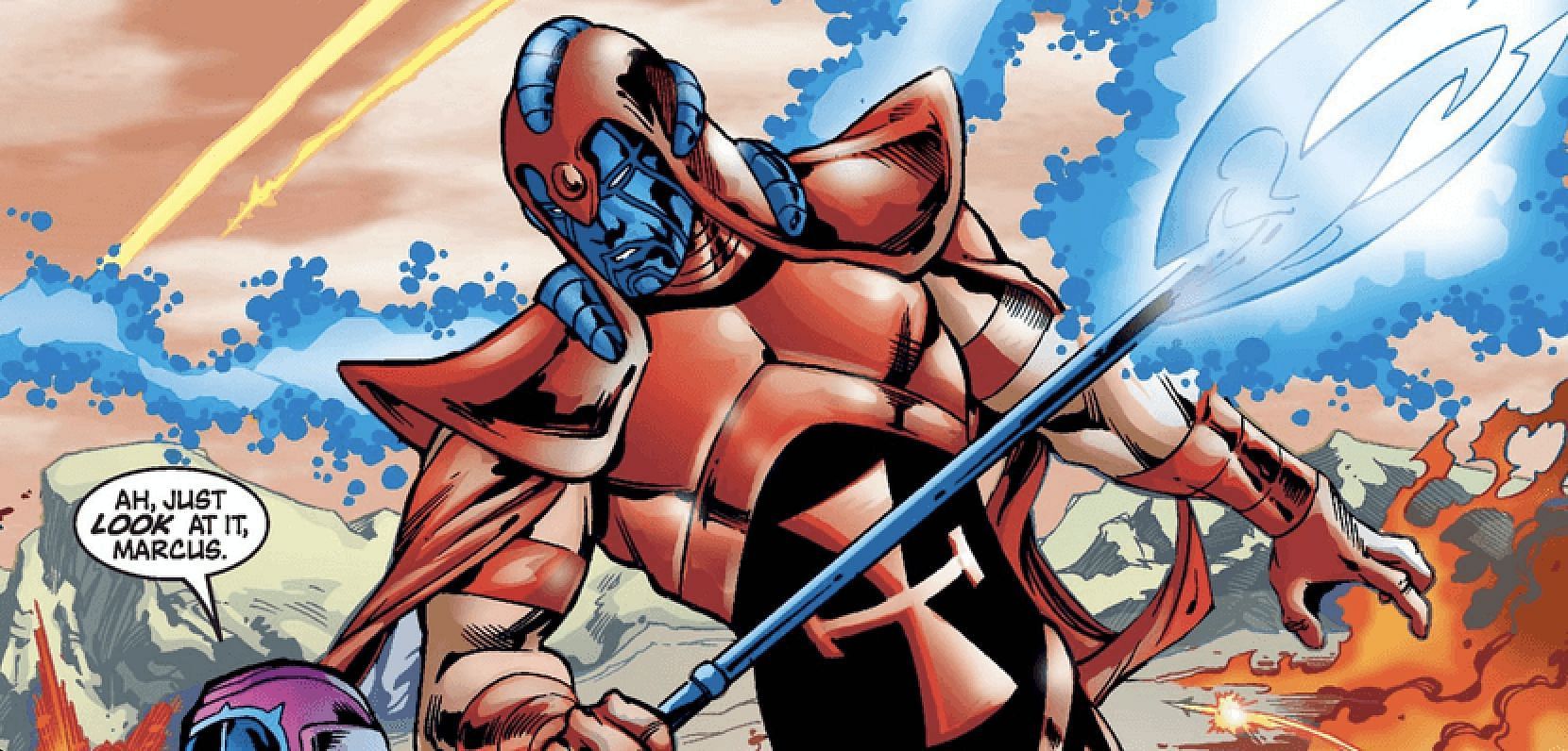 Scarlet Centurion: A conqueror who became an ally (Image via Marvel Comics)