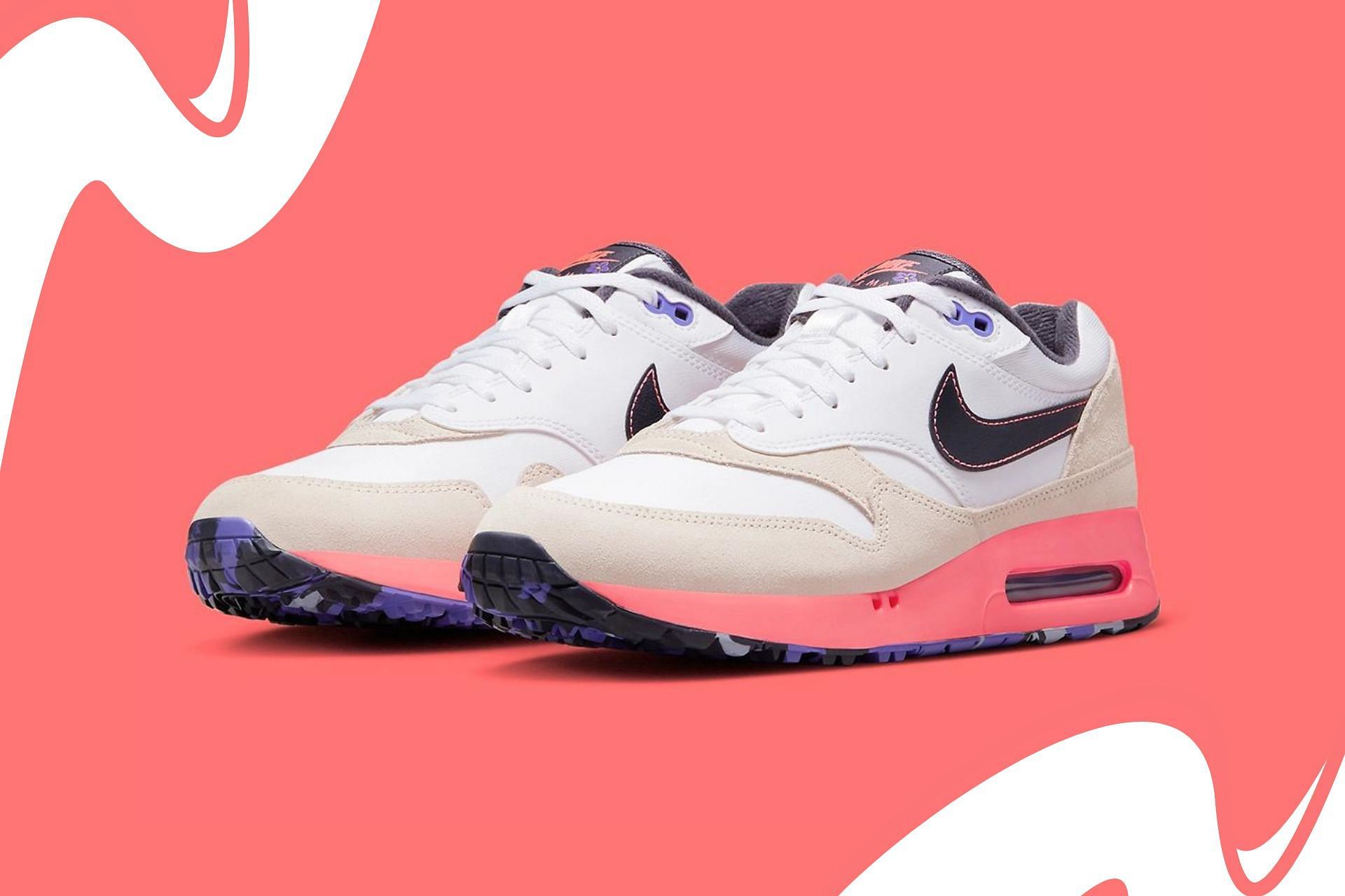 Nike Air Max 1 Golf &quot;Periwinkle&quot; sneakers (Image via Nike)