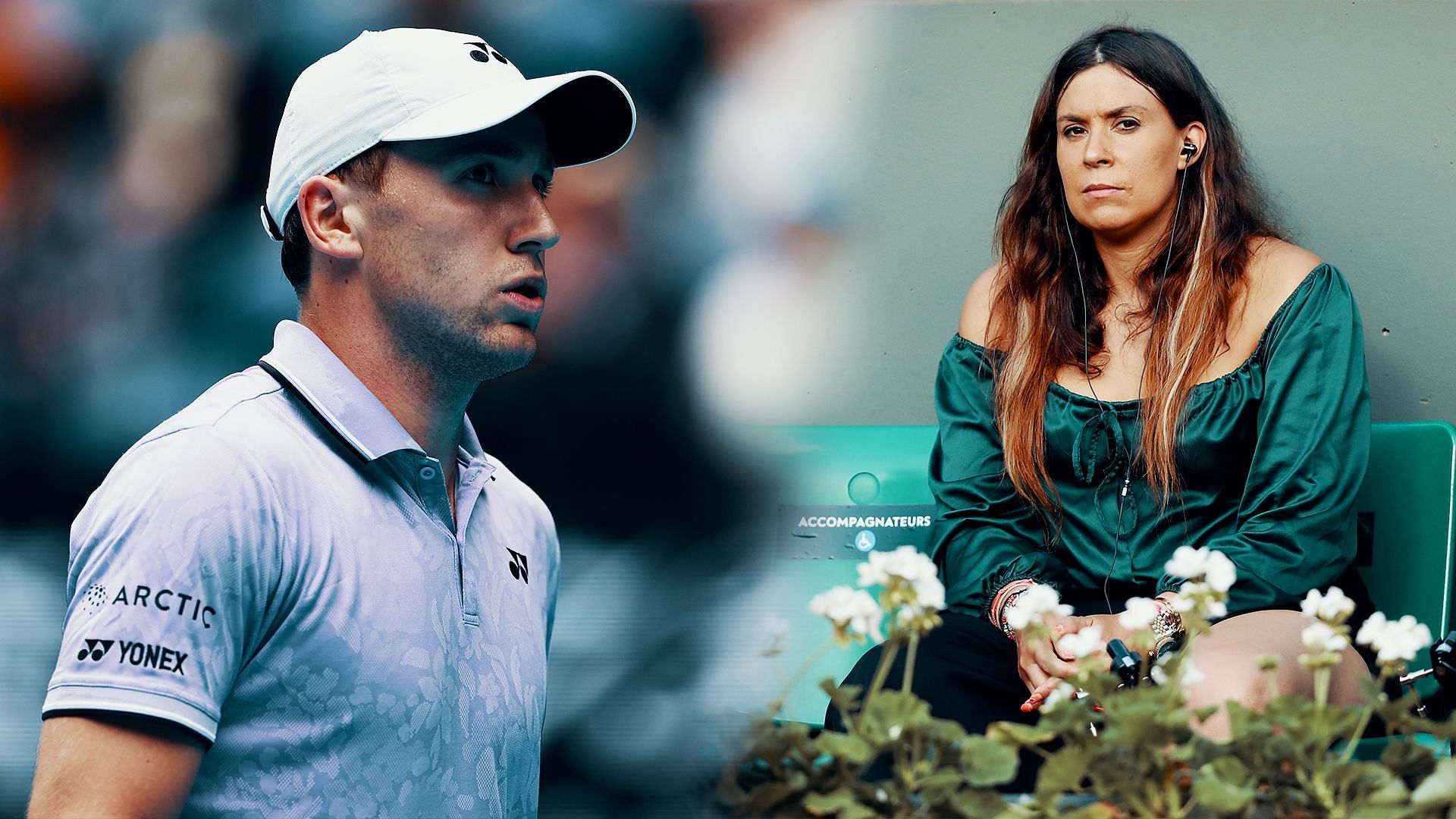 Bartoli (right) is surprised with Ruud