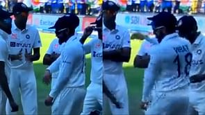 [Watch] Virat Kohli tries Shah Rukh Khan's 'Jhoome Jo Pathaan' dance step in IND vs AUS 1st Test