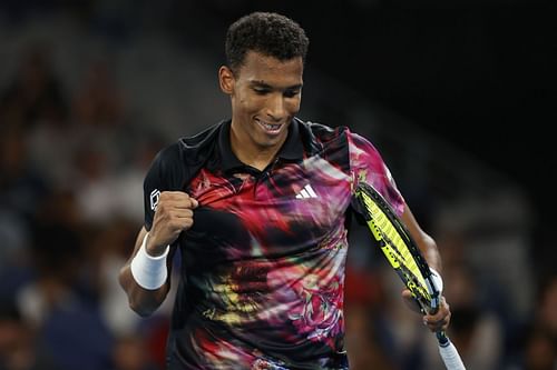 Felix Auger-Aliassime at the 2023 Australian Open.