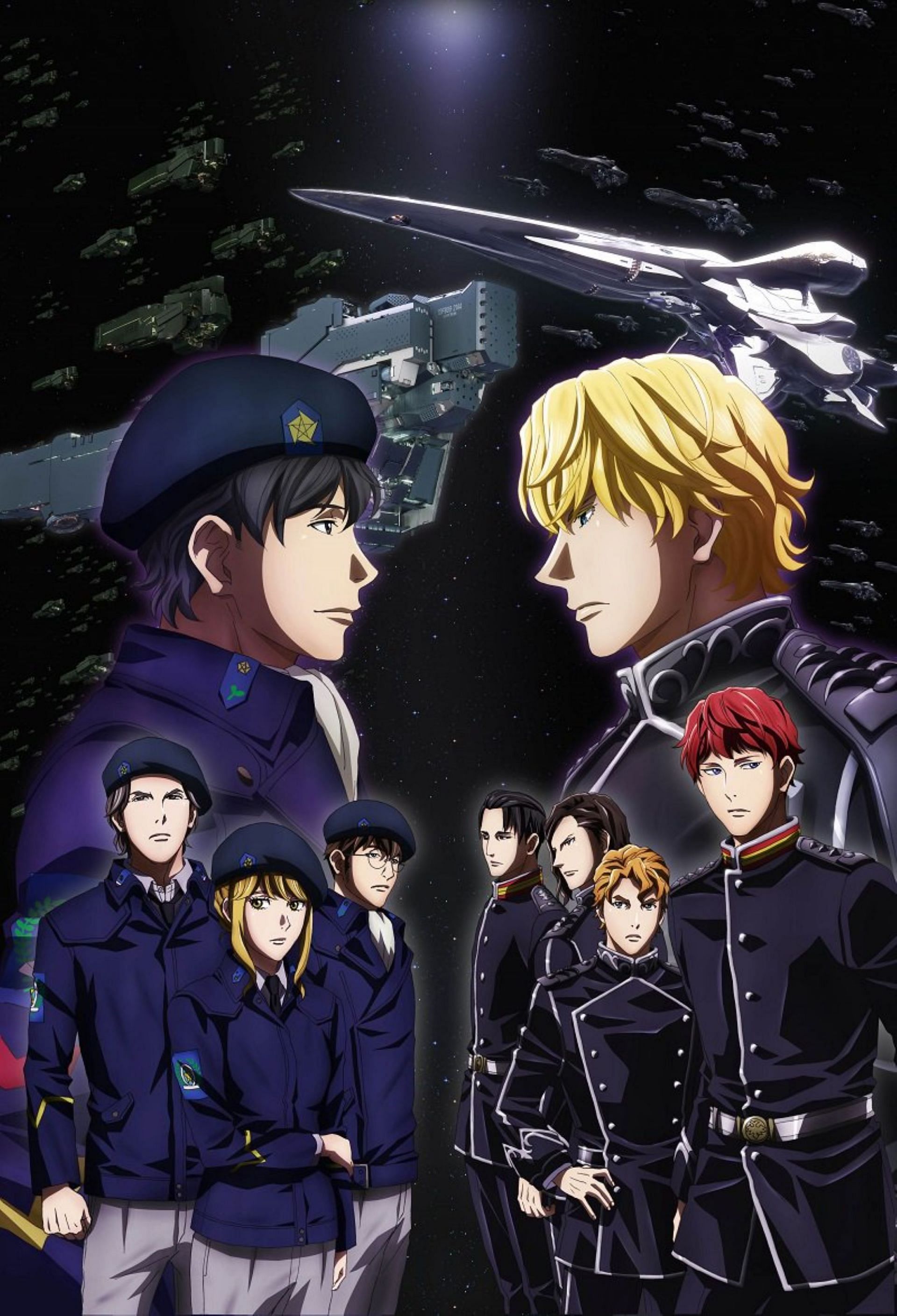 Legend of the Galactic Heroes poster (image via Production I.G.)