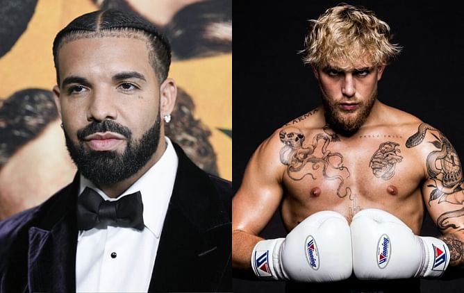 Jake Paul could face the notorious 'Drake curse' as the singer bets $400K on him