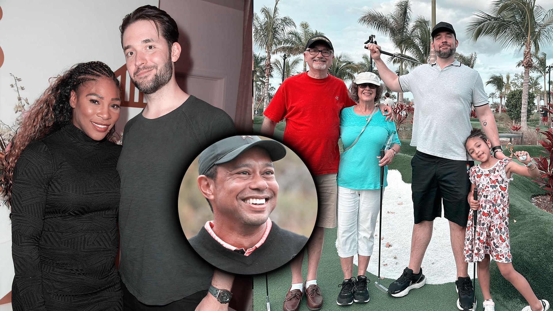 Alexis Ohanian spends a day in Tiger Woods