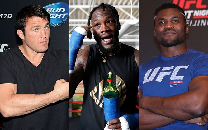 Deontay Wilder issues brutal response to Chael Sonnen calling him a "coward" for boxing Francis Ngannou