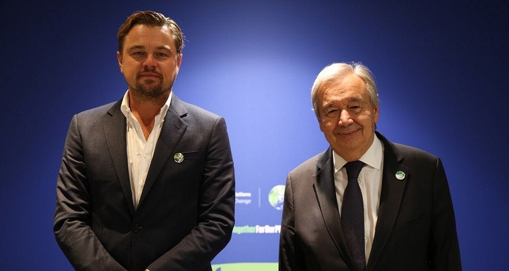 How old is Leonardo DiCaprio?