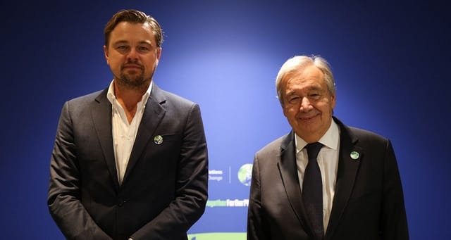 How old is Leonardo DiCaprio?