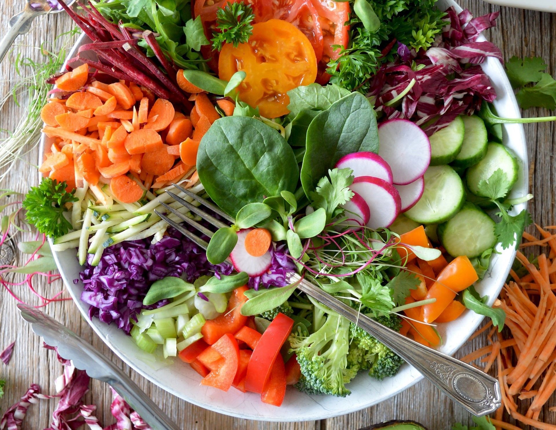 Bowl of vegetables (Photo via Nadine Primeau/Unsplash)