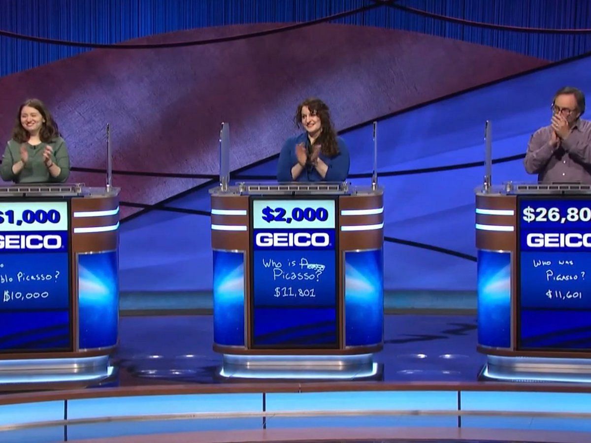 A still from Jeopardy! (Image via @Jeopardy/Instagram)