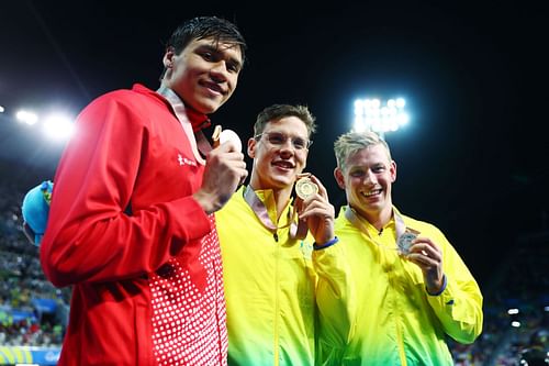 Markus Thormeyer at the Commonwealth Games - Swimming - Day 2