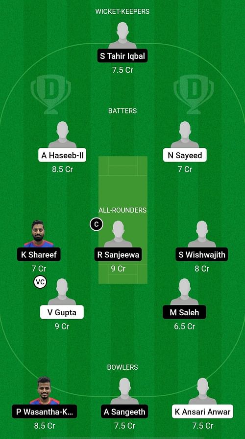 STA vs DR Dream11 Prediction - KCC T20 Championship