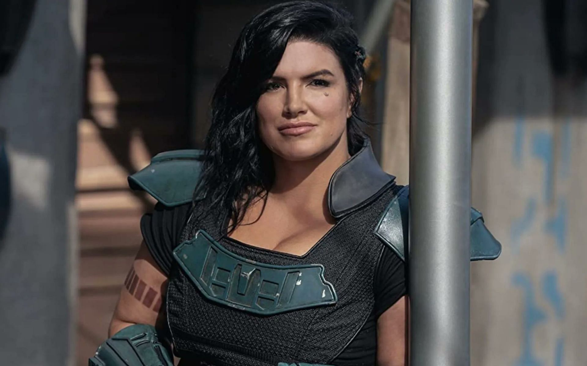 Gina Carano as Cara Dune [Image courtesy: @movieguide on Twitter]