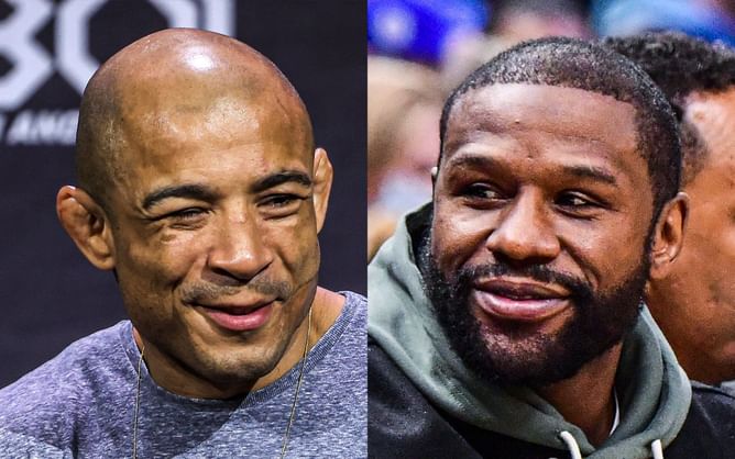 Jose Aldo's coach gives status update on Floyd Mayweather fight negotiations