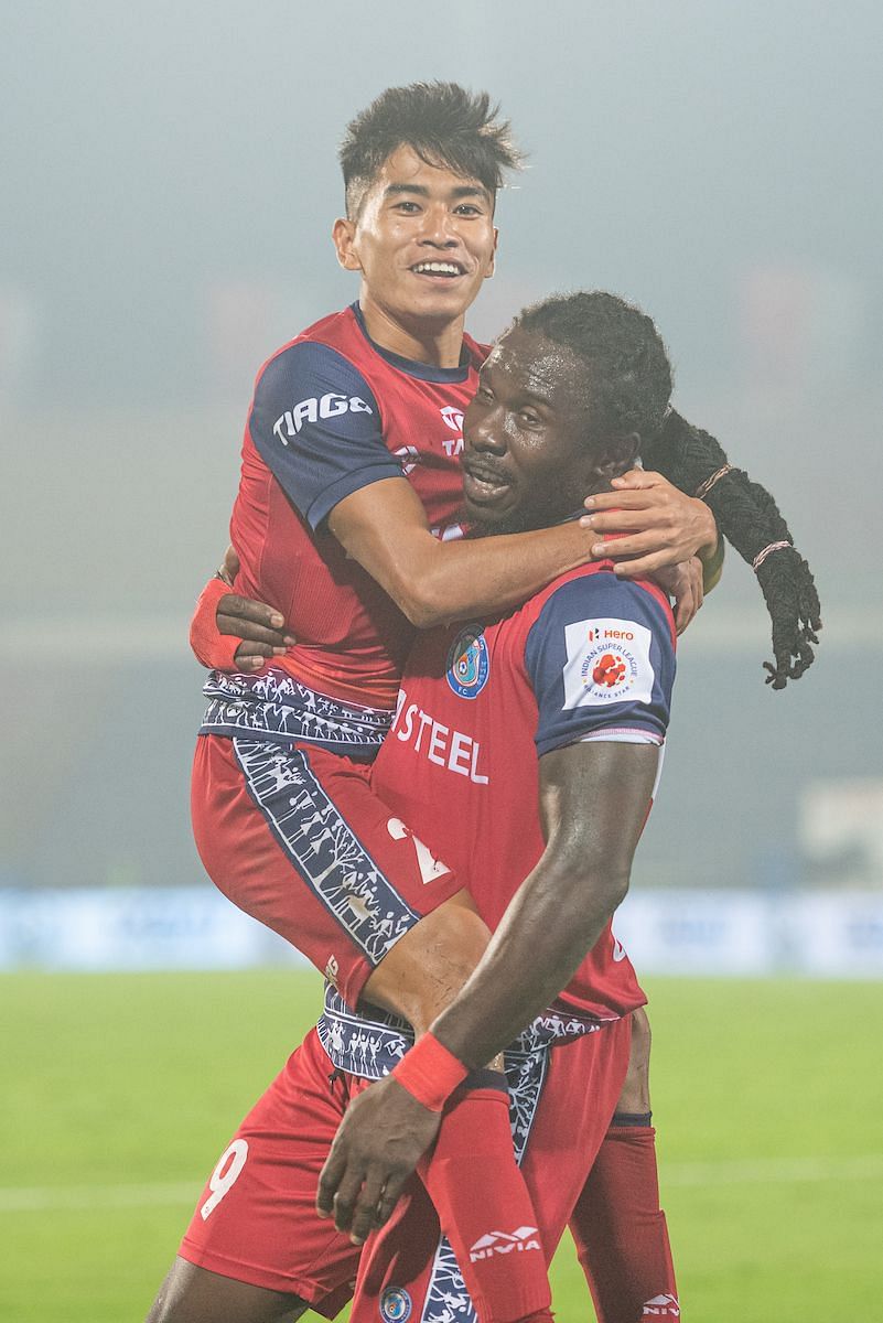 Chima scored the second goal of the game (Image courtesy: ISL Media)