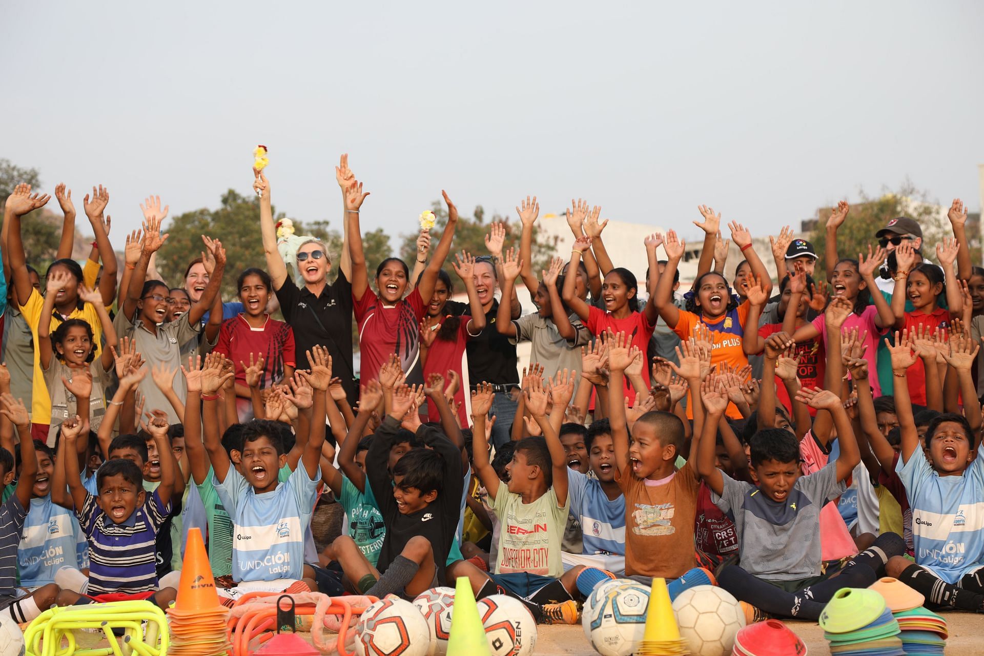 This collaborative initiative aims at changing the football landscape (Image via La Liga India)