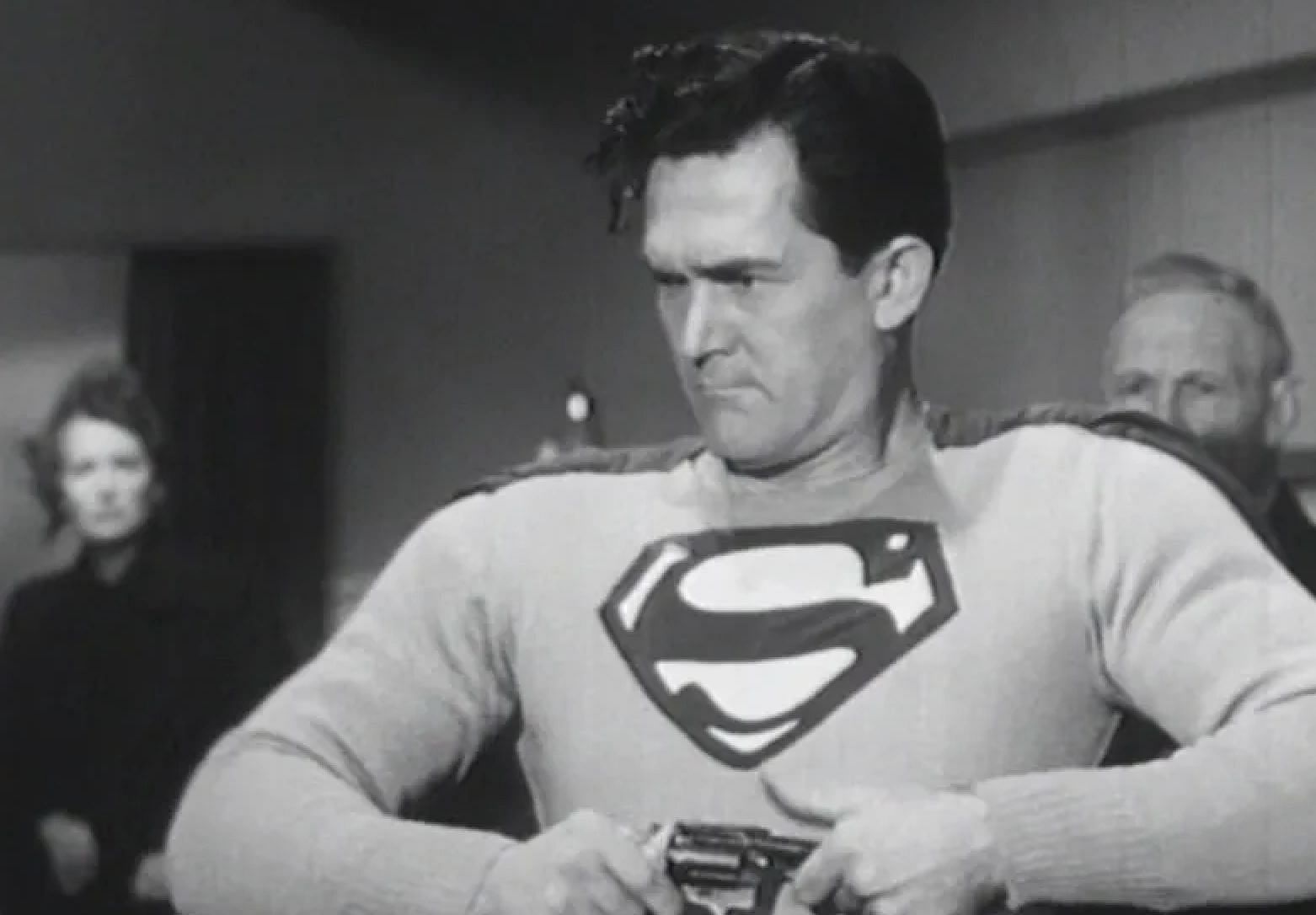 Kirk Alyn - The first Superman on screen (Image via Columbia Pictures)