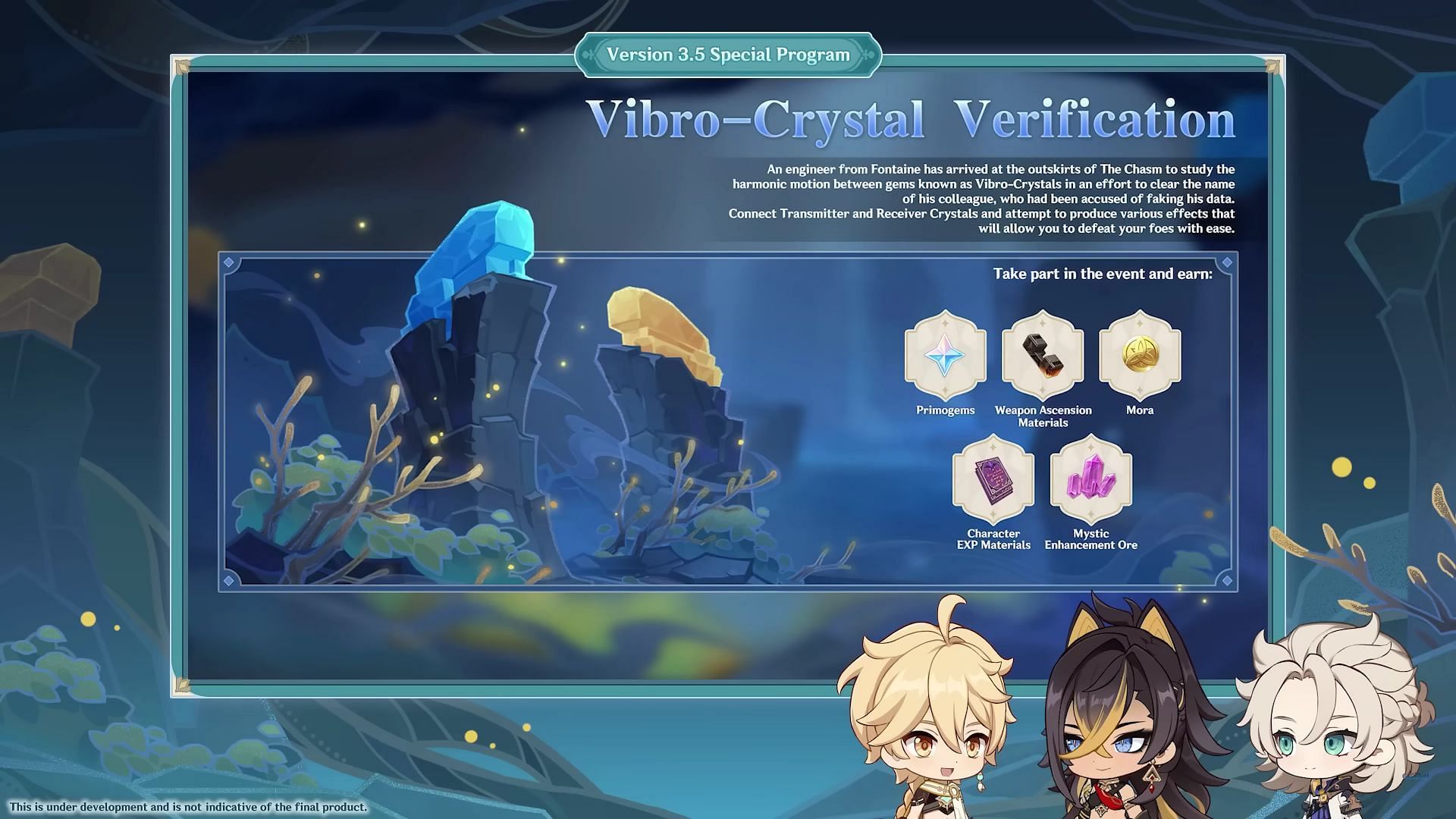 Vibro-Crystal Verification rerun (Image via HoYoverse)