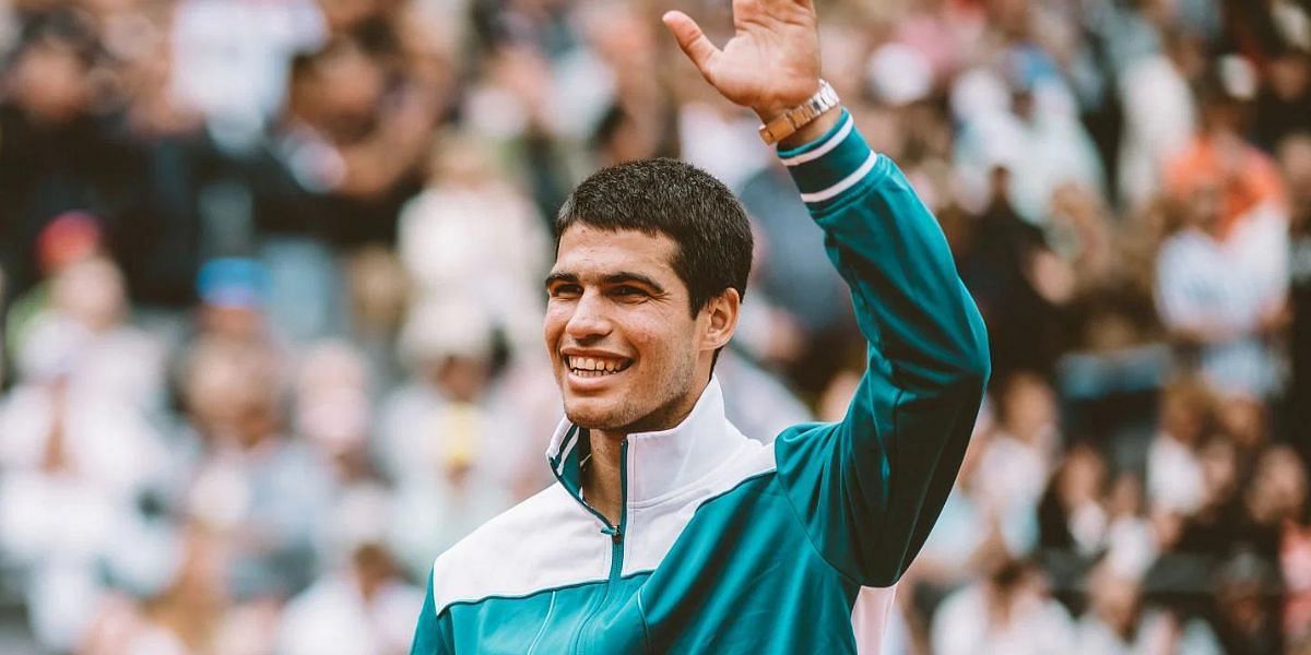 Carlos Alcaraz reacts to enjoying success at the 2023 Argentina Open, his first tournament in over three months.