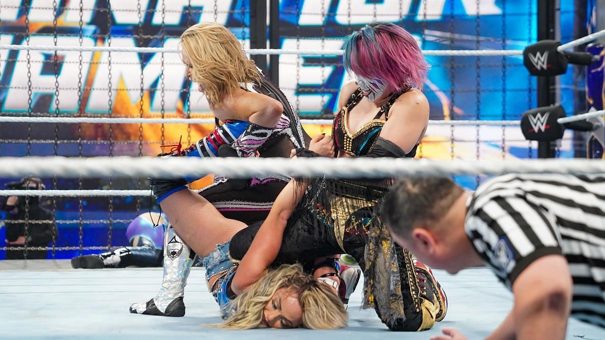 Liv Morgan passed out.