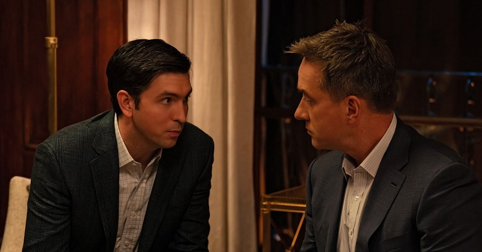 A still from Succession (Image via Facebook/@SuccessionHBO)    