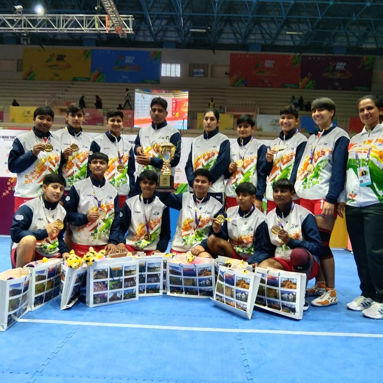 Gold Medalist Haryana Girls Team