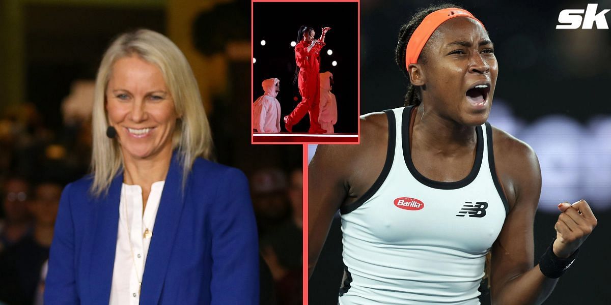 Rennae Stubbs and Coco Gauff both correctly predicted how Rihanna would start her performance at the Super Bowl