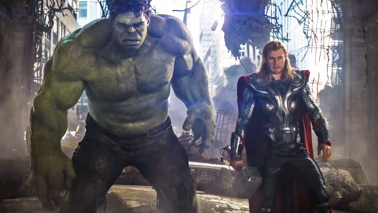 When The Hulk Met The Avengers (Image via Marvel Studios)