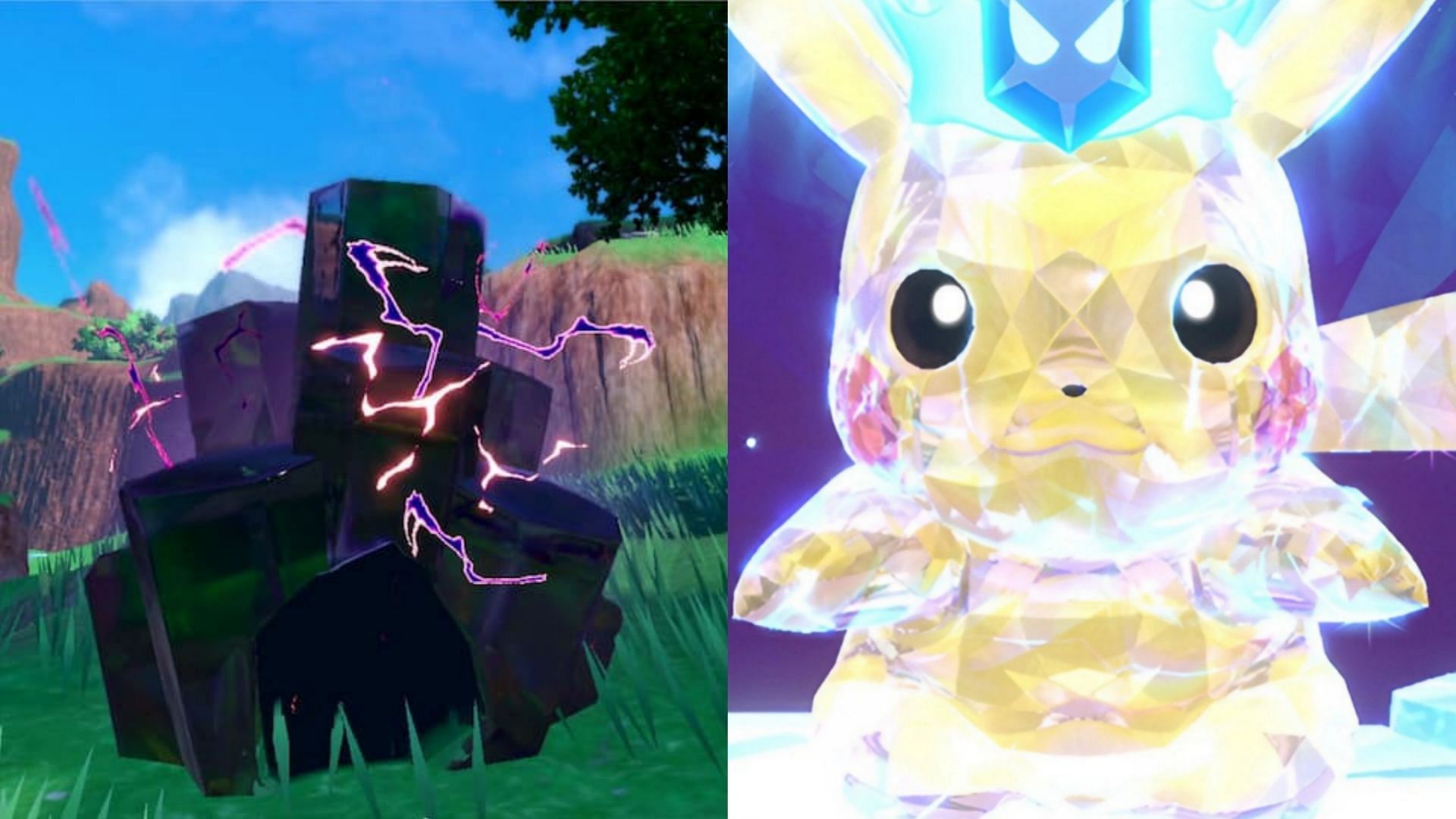 Pikachu in Tera Raids in Pokemon Scarlet and Violet (Image via The Pokemon Company)