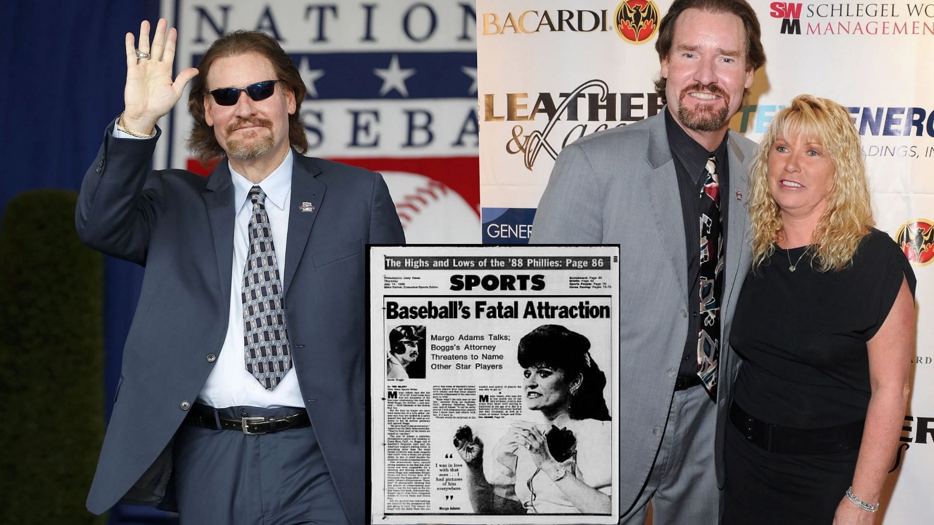 When HOFer Wade Boggs opened up about his wife's struggles to accept his  infidelity