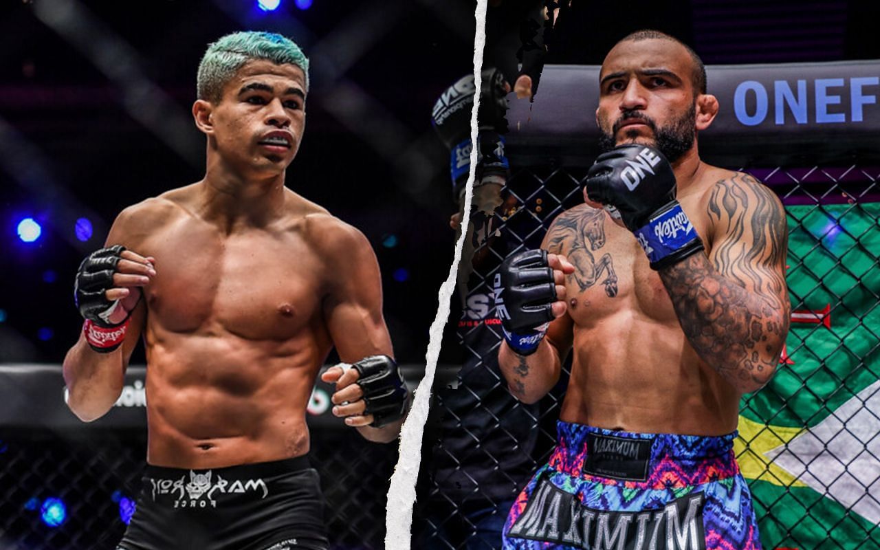 Fabricio Andrade (Left) faces John Lineker (Right) in a rematch at ONE on Prime Video 7