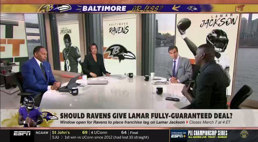 ESPN Analyst Goes On EPIC Lamar Jackson, Ravens Rant 