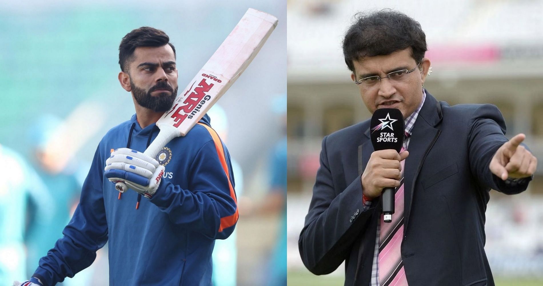 Virat Kohli, Sourav Ganguly