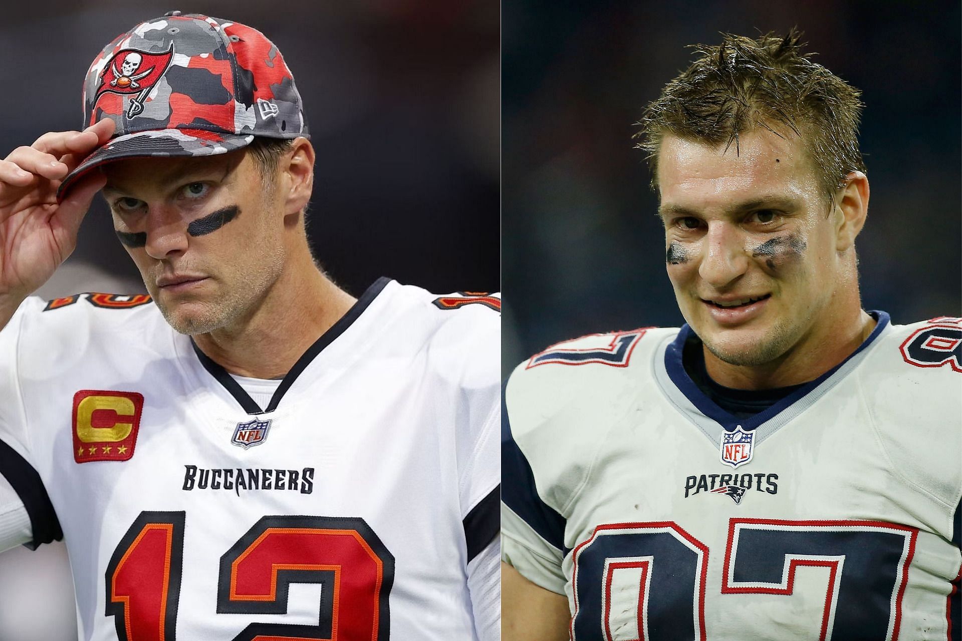 Tom Brady and Rob Gronkowski