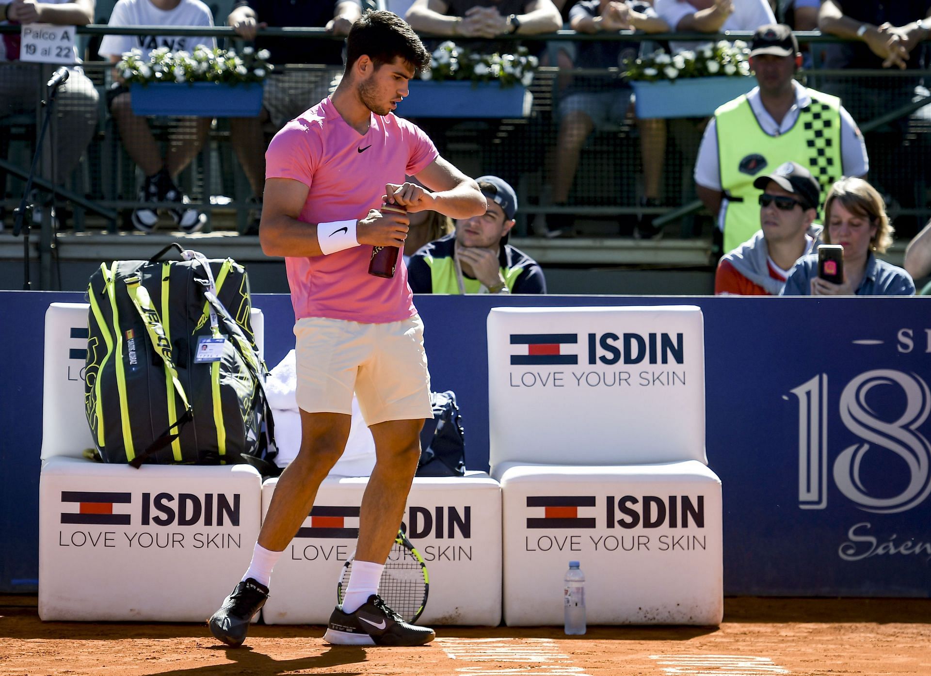 Carlos Alcaraz pictured at the ATP 250 Argentina Open 2023 - Final.