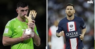 Emiliano Martinez recalls hilarious incident with PSG superstar Lionel Messi at the 2022 FIFA World Cup