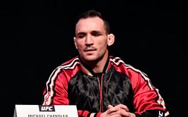 An injured Michael Chandler forced to quit after official pulls away corner stool: Throwback