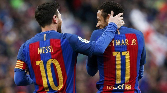 Messi Neymar PSG: Nostalgia kicks in as Lionel Messi & Neymar Jr seen in No  10- No 11 jerseys - Check Out