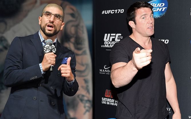 Ariel Helwani helps Chael Sonnen understand the un-commonality of his wonderful wife