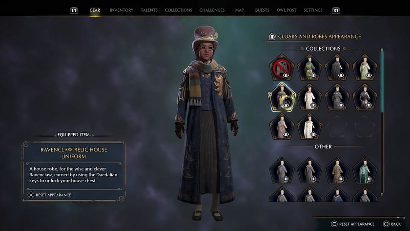 How to use Unidentified Gear in Hogwarts Legacy
