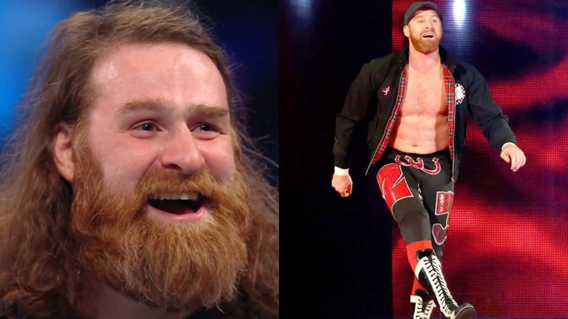 Sami Zayn brought back his old theme song on SmackDown