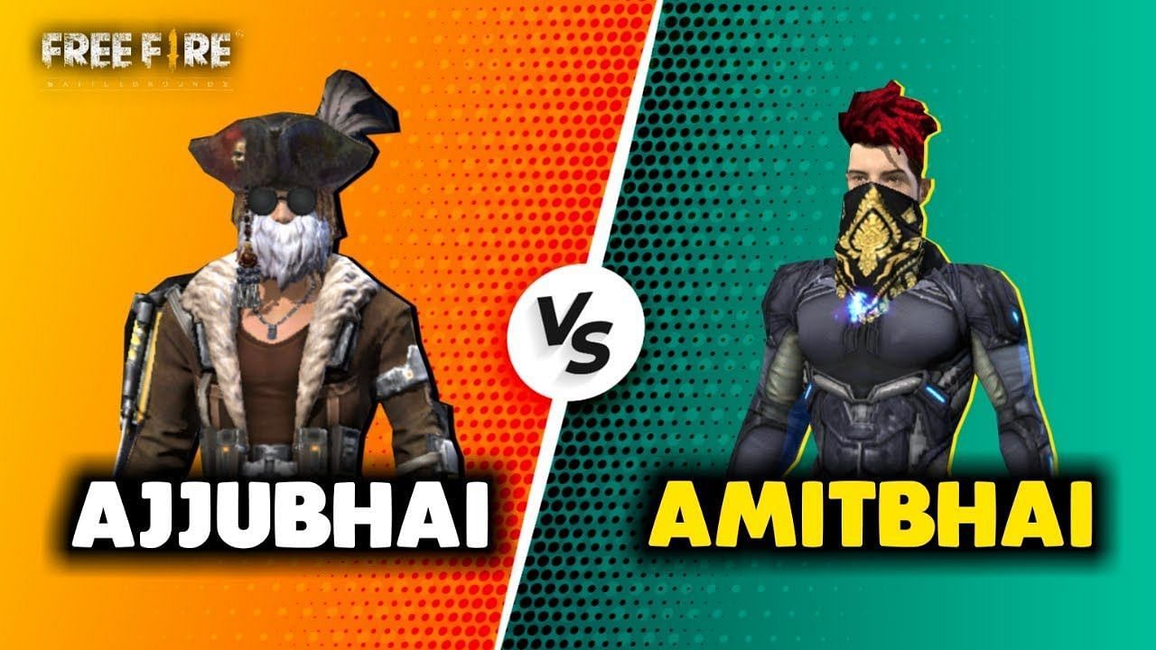 Total Gaming (Ajjubhai) vs Desi Gamer (Amitbhai) की प्रोफाइल 