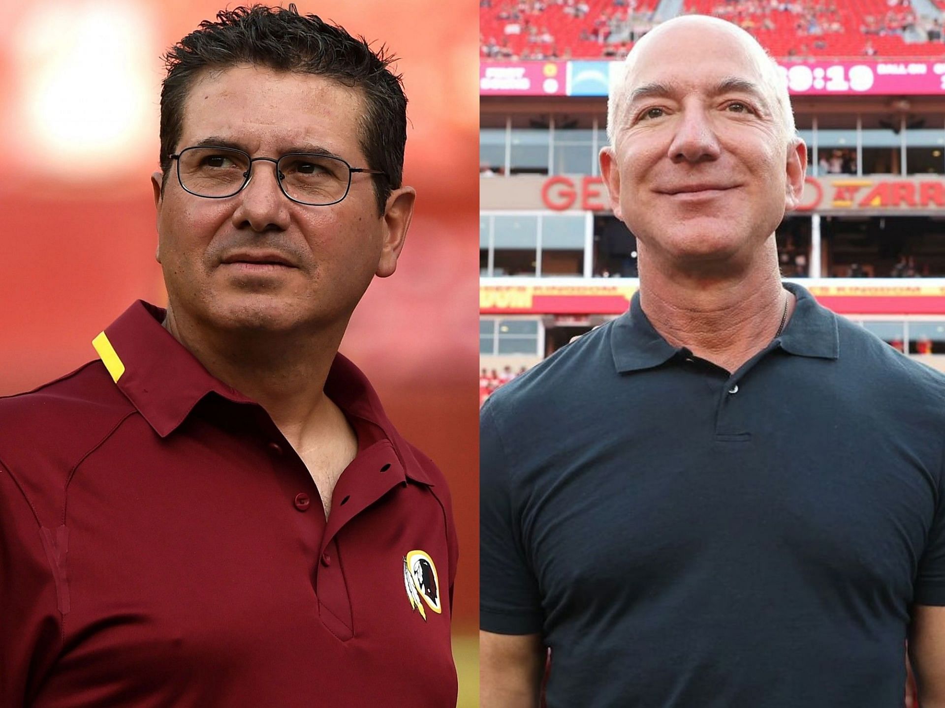 Jeff Bezos and Dan Snyder potentially prepping for expensivly lucrative transaction