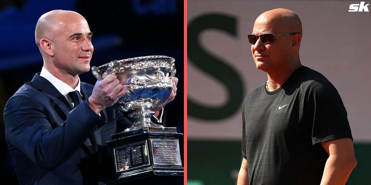 Andre Agassi was placed lower than many would have expected on a recent list of all-time greats.