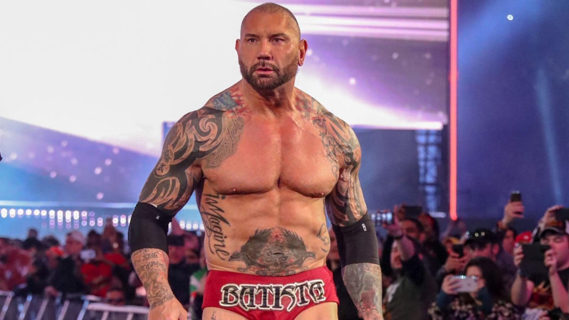 Batista is a 6-time WWE World Champion!