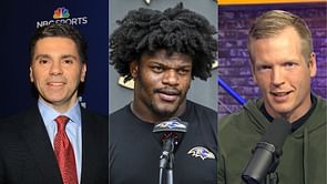 Lamar Jackson claps back at Mike Florio and Chris Simms’ false accusations