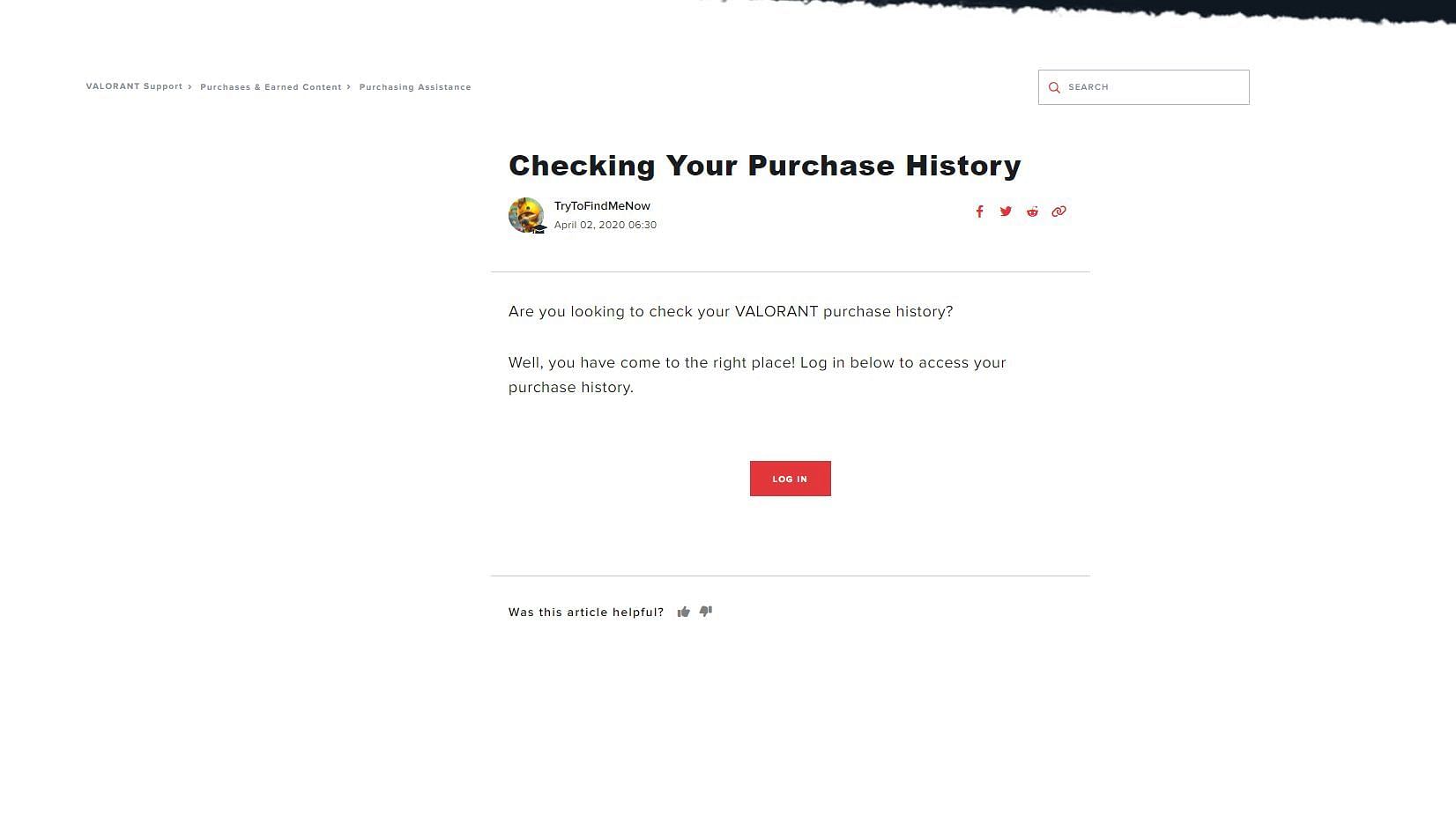 How to See Your Valorant Purchase History 